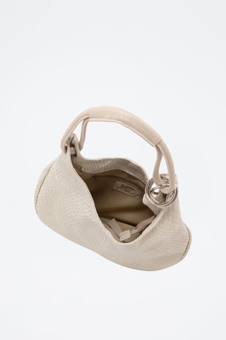 Bolso de piel - Beige