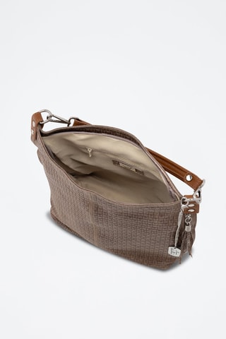 Bolso de piel Adelfina - Marrón