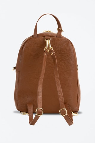 Mochila de piel Zeolla - Marrón