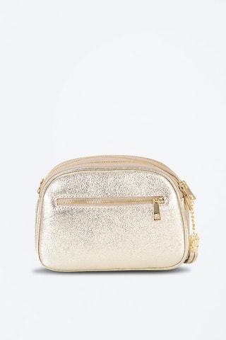 Mala a tiracolo em couro Monte Sparagio - Dourado - Dourado