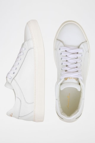 Zapatillas de piel - Blanco