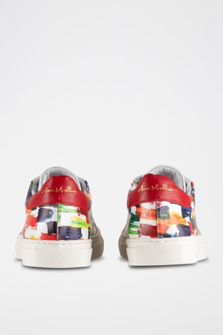 Zapatillas de piel - Blanco