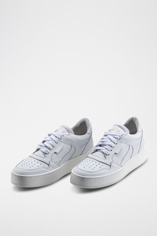 Zapatillas de piel - Blanco