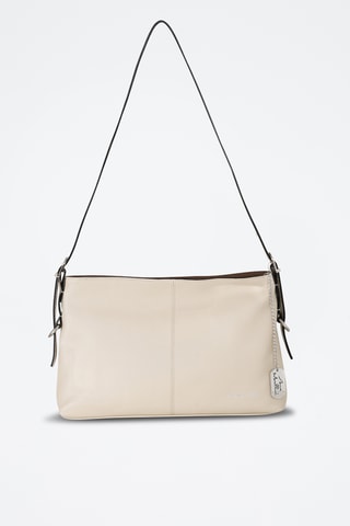 Bolso de piel - Beige