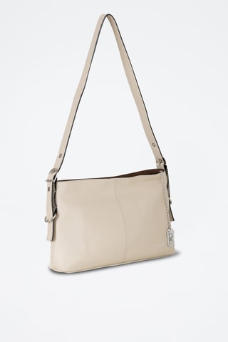 Bolso de piel - Beige