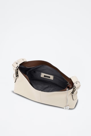 Bolso de piel - Beige
