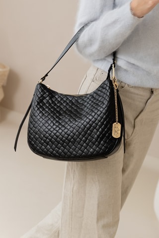 Bolso de piel - Negro