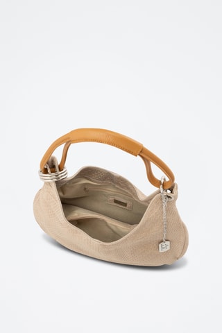 Bolso de piel - Topo