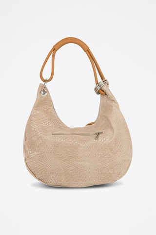 Bolso de piel - Topo