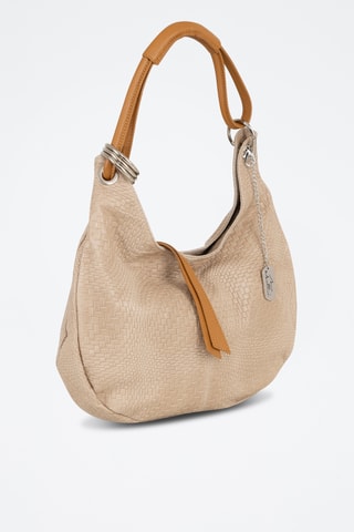 Bolso de piel - Topo
