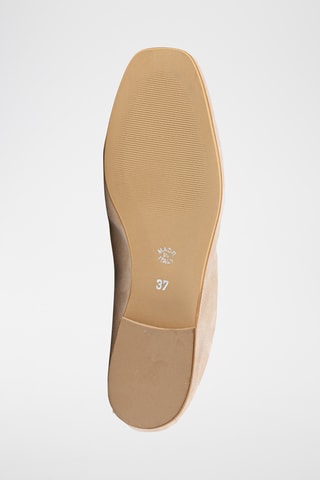 Mocasines de piel - Topo