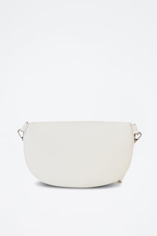 Bandolera de piel - Blanco