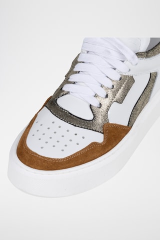 Zapatillas de piel - Marrón