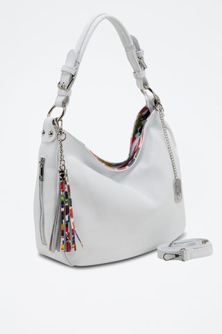 Bolso de piel - Blanco