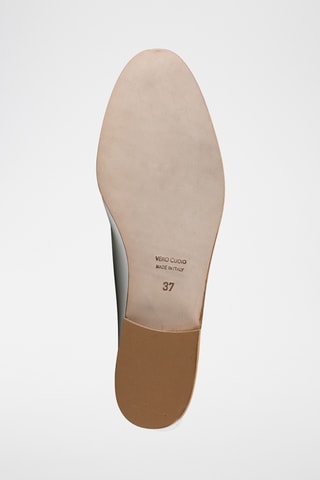 Mocasines de piel - Blanco