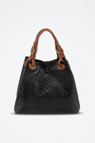 Bolso de piel - Negro