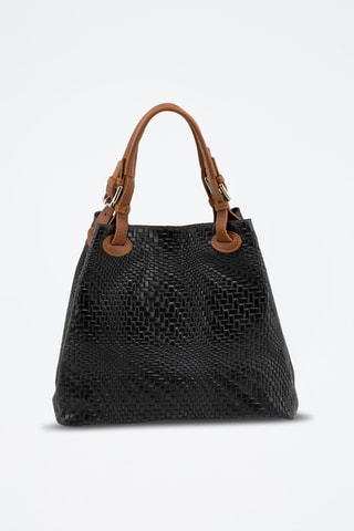 Bolso de piel - Negro