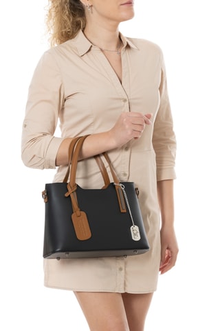 Bolso de piel - Negro