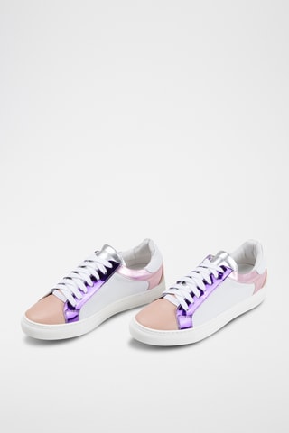 Zapatillas de piel - Rosa