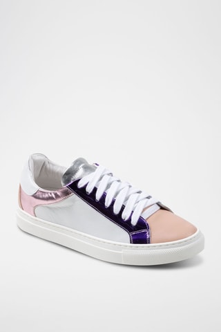 Zapatillas de piel - Rosa