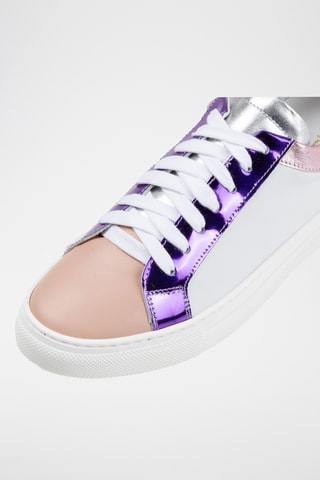 Zapatillas de piel - Rosa