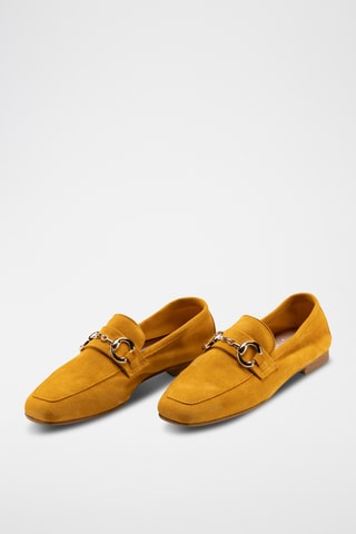 Mocasines de piel - Marrón