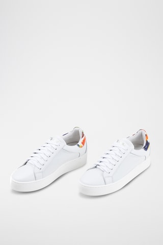 Zapatillas de piel - Blanco