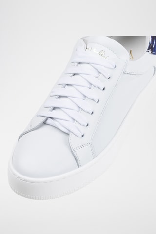 Zapatillas de piel - Blanco