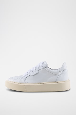 Zapatillas de piel - Blanco