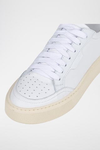 Zapatillas de piel - Blanco