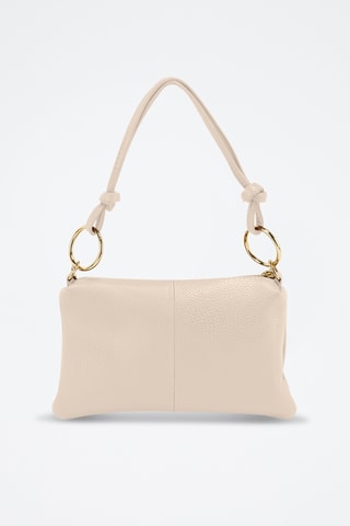 Bolso de piel - Beige