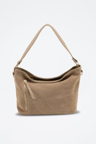 Bolso de piel - Topo