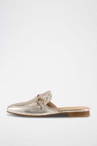 Sandalias de piel - Dorado