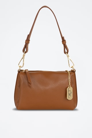 Bolso de piel - Marrón