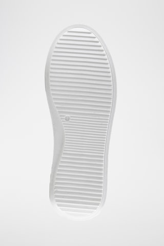 Zapatillas de piel - Blanco