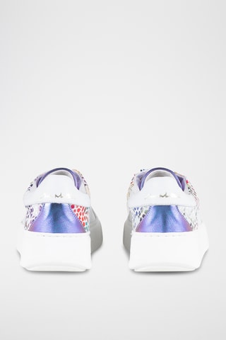 Zapatillas de piel - Blanco