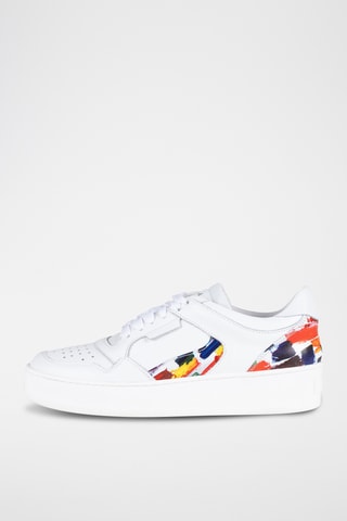 Zapatillas de piel - Blanco