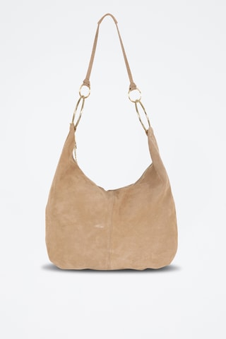 Bolso de nobuk - Marrón claro