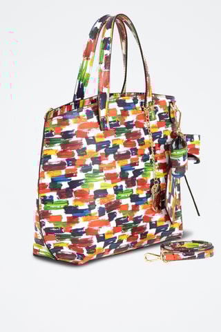 Bolso de piel - Multicolor