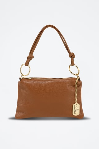 Bolso de piel - Marrón