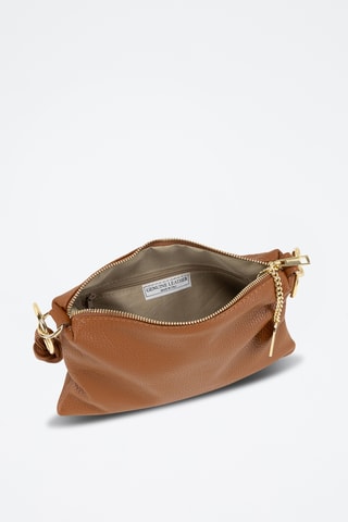 Bolso de piel - Marrón