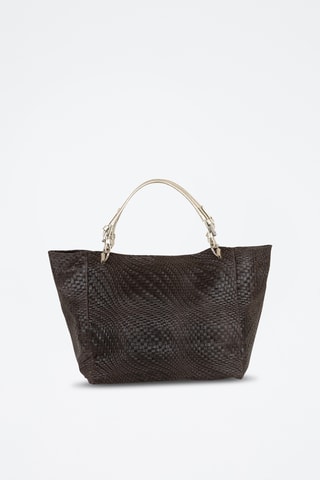 Bolso de piel - Marrón