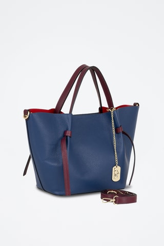 Bolso de piel - Azul
