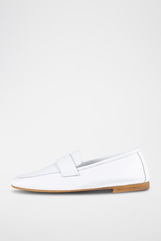 Mocasines de piel - Blanco