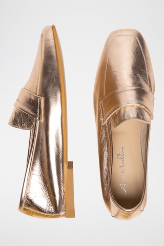 Mocasines de piel - Marrón