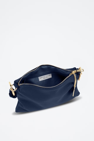 Bolso de piel - Azul marino