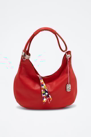 Bolso de piel - Rojo