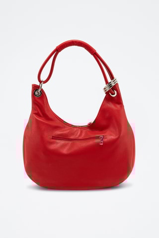 Bolso de piel - Rojo