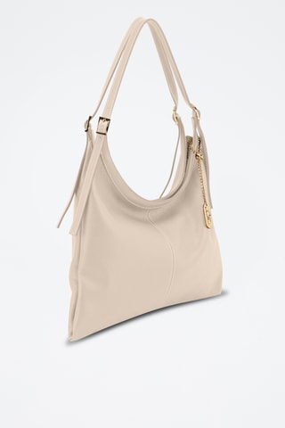 Bolso de piel - Beige