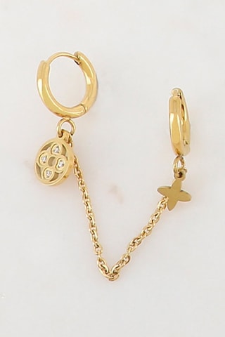 Boucle d'oreille - Doré